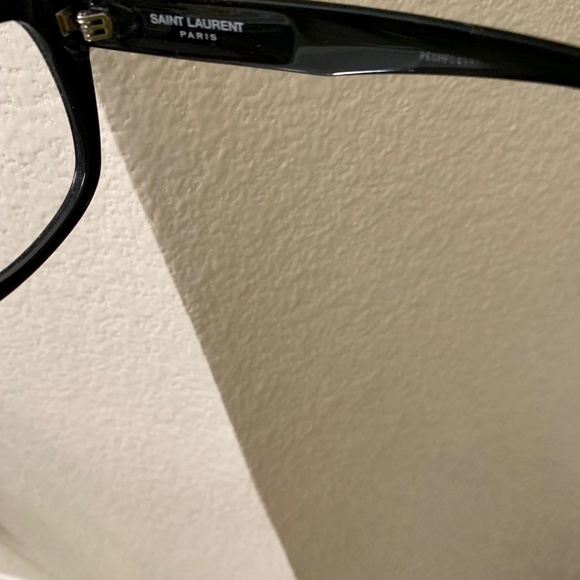Yves Saint Laurent NEW Black Eyeglasses, SL 714 AUTHENTIC - Picture 4 of 5